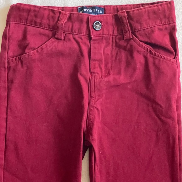 Andy & Evan burgundy pants - Picture 2 of 6